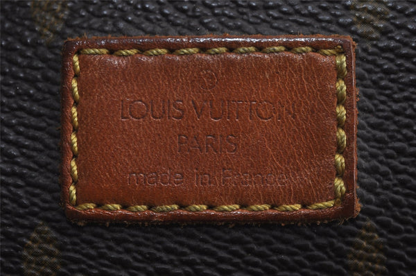 Authentic Louis Vuitton Monogram Saumur 35 Shoulder Cross Bag M42254 LV 4430J