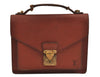 Authentic Louis Vuitton Epi Monceau 2Way Hand Bag Brown M52123 LV Junk 4431J