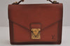 Authentic Louis Vuitton Epi Monceau 2Way Hand Bag Brown M52123 LV Junk 4431J