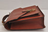 Authentic Louis Vuitton Epi Monceau 2Way Hand Bag Brown M52123 LV Junk 4431J
