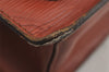 Authentic Louis Vuitton Epi Monceau 2Way Hand Bag Brown M52123 LV Junk 4431J