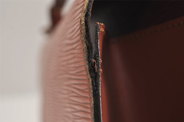 Authentic Louis Vuitton Epi Monceau 2Way Hand Bag Brown M52123 LV Junk 4431J