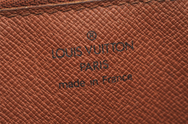 Authentic Louis Vuitton Epi Monceau 2Way Hand Bag Brown M52123 LV Junk 4431J