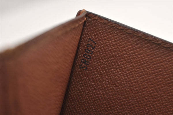 Authentic Louis Vuitton Epi Monceau 2Way Hand Bag Brown M52123 LV Junk 4431J