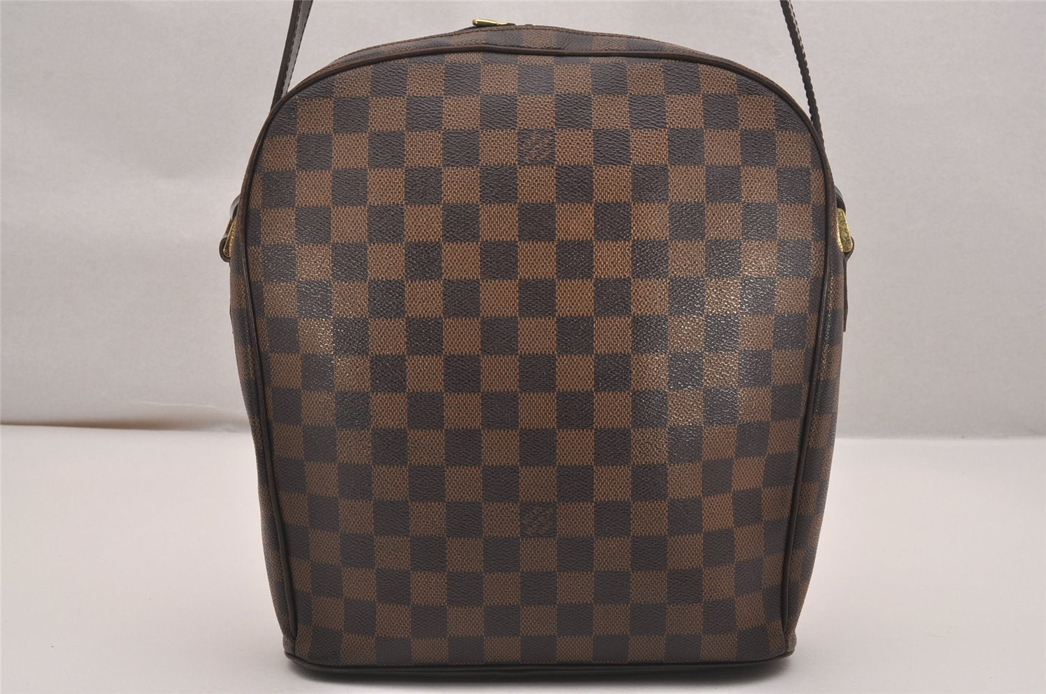 Authentic Louis Vuitton Damier Ipanema GM Shoulder Cross Bag N51292 LV 4433J