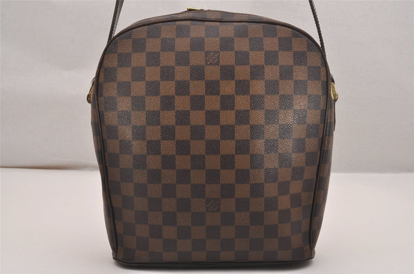 Authentic Louis Vuitton Damier Ipanema GM Shoulder Cross Bag N51292 LV 4433J
