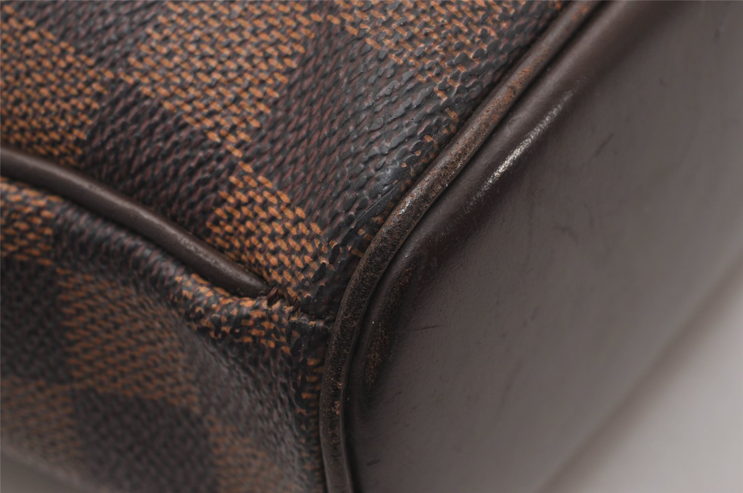 Authentic Louis Vuitton Damier Ipanema GM Shoulder Cross Bag N51292 LV 4433J