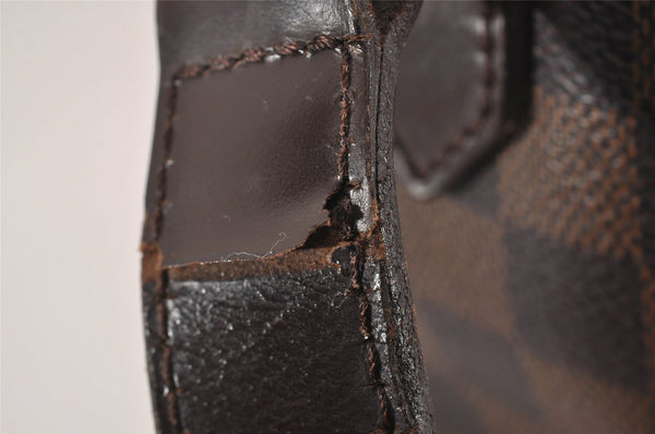 Authentic Louis Vuitton Damier Ipanema GM Shoulder Cross Bag N51292 LV 4433J