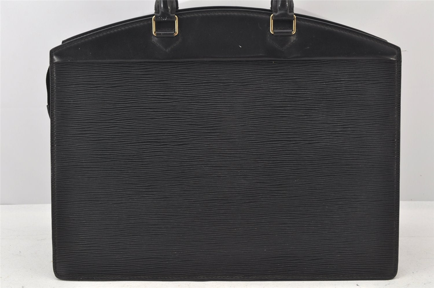 Authentic Louis Vuitton Epi Riviera Hand Bag Black M48182 LV Junk 4433K