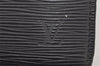 Authentic Louis Vuitton Epi Riviera Hand Bag Black M48182 LV Junk 4433K