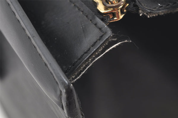 Authentic Louis Vuitton Epi Riviera Hand Bag Black M48182 LV Junk 4433K