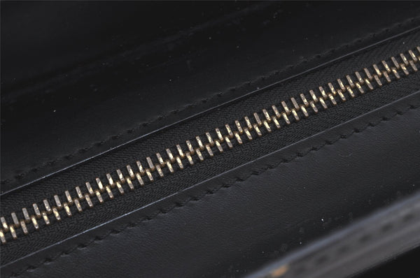 Authentic Louis Vuitton Epi Riviera Hand Bag Black M48182 LV Junk 4433K