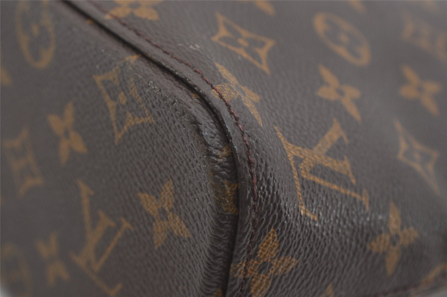 Authentic Louis Vuitton Monogram Luco Shoulder Tote Bag M51155 LV Junk 4434J