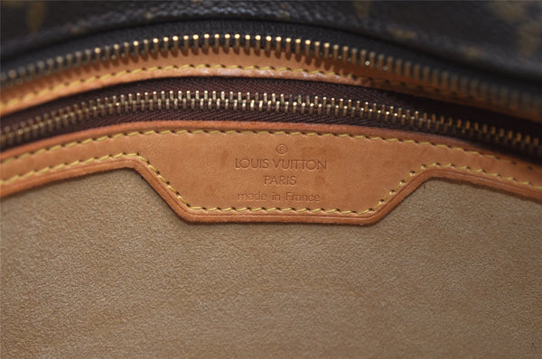 Authentic Louis Vuitton Monogram Luco Shoulder Tote Bag M51155 LV Junk 4434J