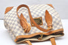 Authentic Louis Vuitton Damier Azur Hampstead MM N51206 Shoulder Tote Bag 4434K