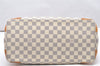 Authentic Louis Vuitton Damier Azur Hampstead MM N51206 Shoulder Tote Bag 4434K