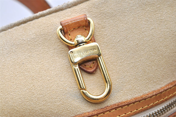 Authentic Louis Vuitton Damier Azur Hampstead MM N51206 Shoulder Tote Bag 4434K