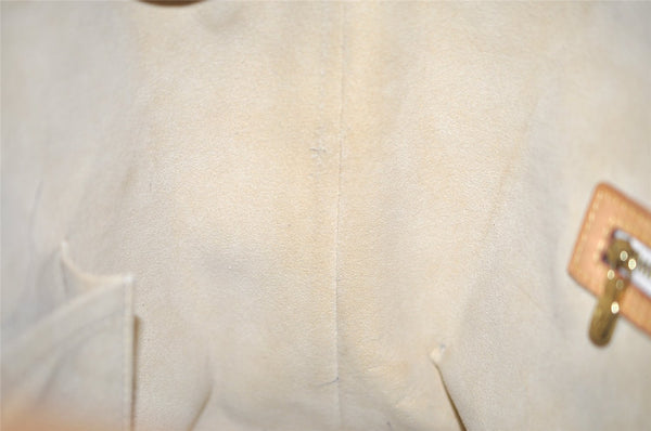 Authentic Louis Vuitton Damier Azur Hampstead MM N51206 Shoulder Tote Bag 4434K