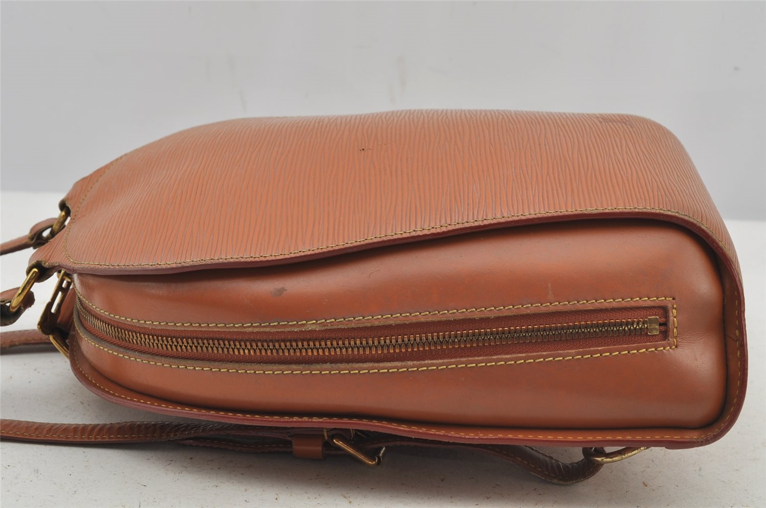 Authentic Louis Vuitton Epi Mabillon Backpack Brown M52233 LV 4435J