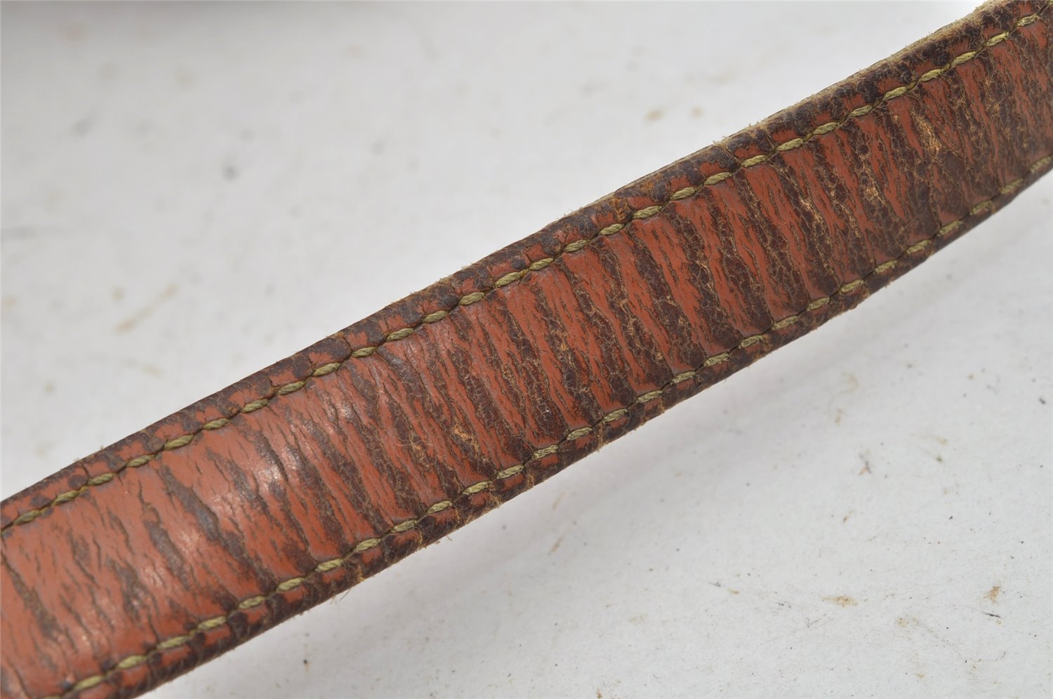 Authentic Louis Vuitton Epi Mabillon Backpack Brown M52233 LV 4435J