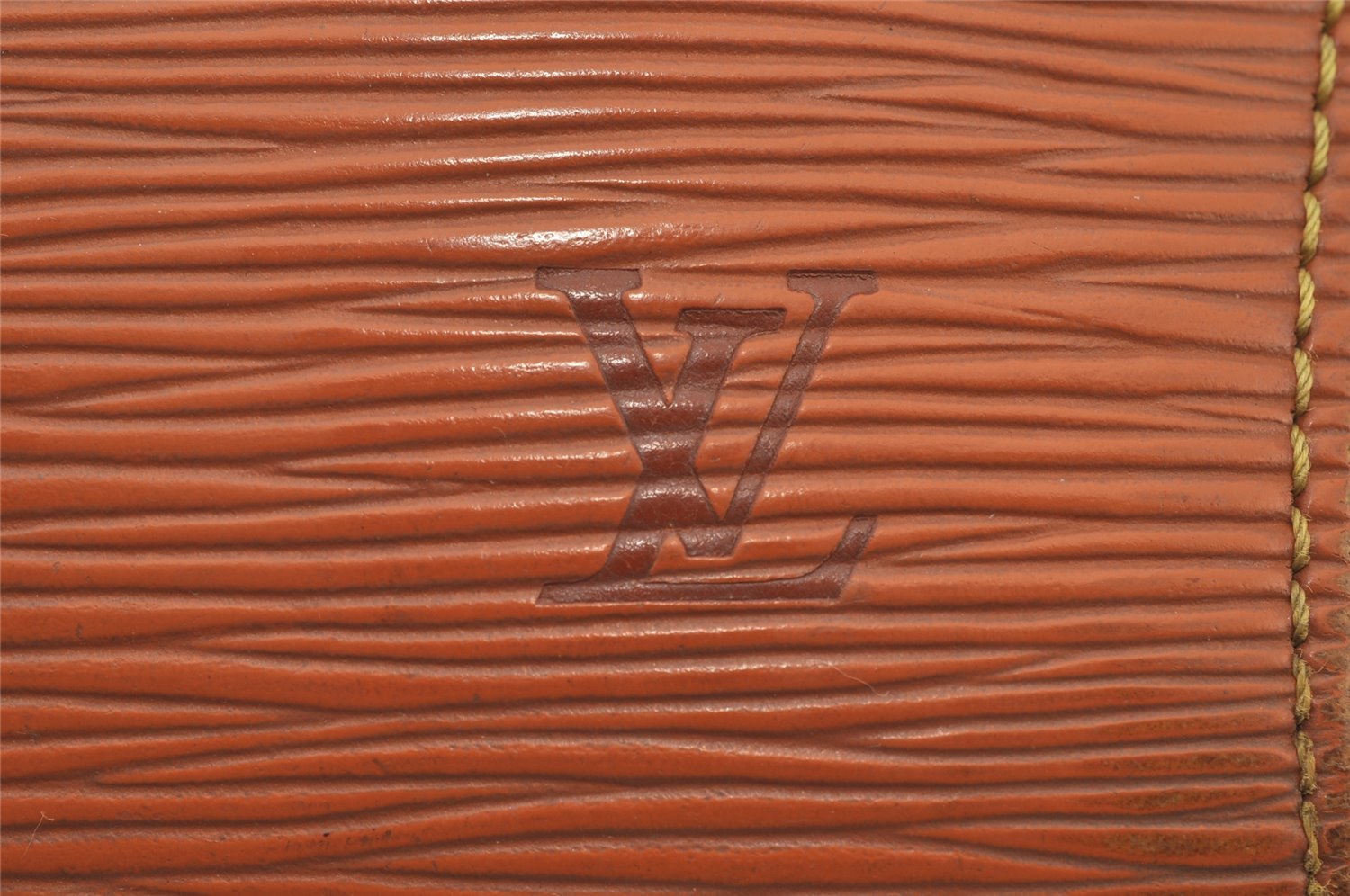 Authentic Louis Vuitton Epi Mabillon Backpack Brown M52233 LV 4435J