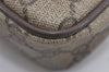 Authentic GUCCI Shoulder Cross Body Bag GG PVC Leather Brown Junk 4436J