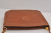Authentic GUCCI Vintage Shoulder Cross Body Bag Purse Leather Brown 4438J