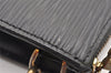 Authentic Louis Vuitton Epi Pochette Accessoires Pouch Black M52942 LV 4439I