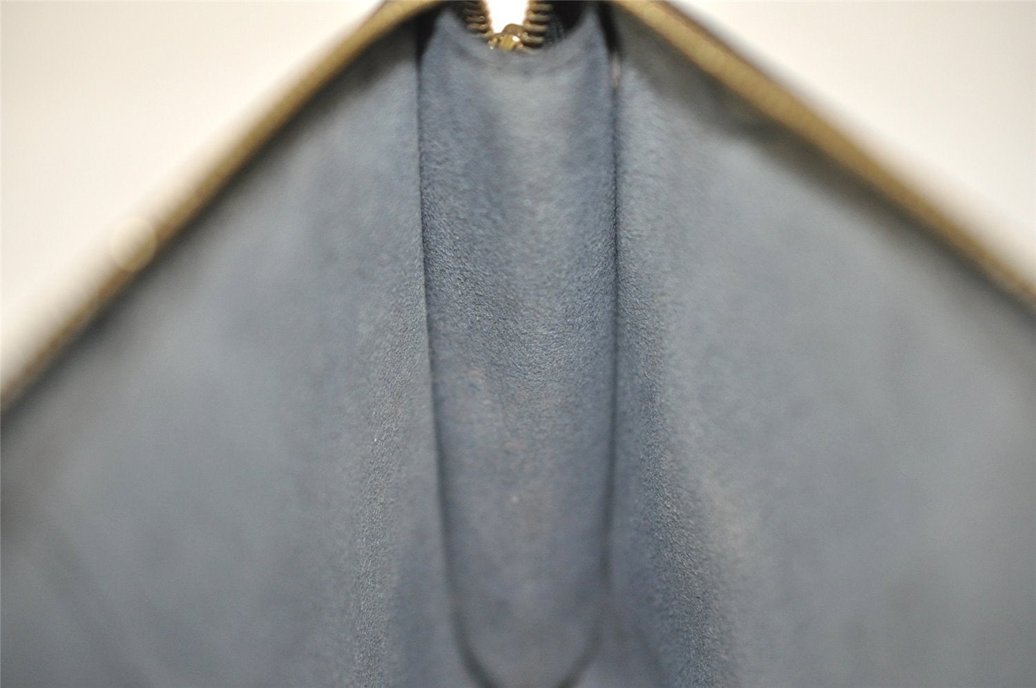 Authentic Louis Vuitton Epi Pochette Accessoires Pouch Black M52942 LV 4439I