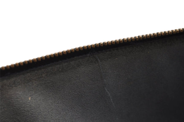 Authentic Louis Vuitton Epi Pochette Accessoires Pouch Black M52942 LV 4439I