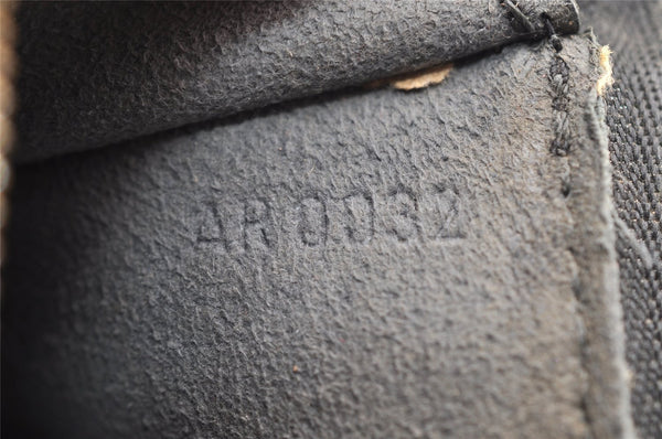 Authentic Louis Vuitton Epi Pochette Accessoires Pouch Black M52942 LV 4439I