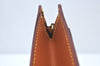 Authentic Louis Vuitton Epi Pochette Homme Clutch Hand Bag Brown M52528 LV 4440I