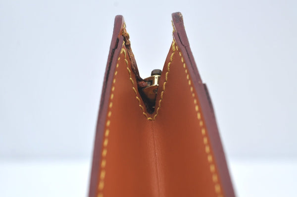 Authentic Louis Vuitton Epi Pochette Homme Clutch Hand Bag Brown M52528 LV 4440I