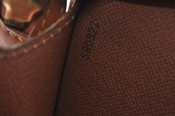 Authentic Louis Vuitton Epi Pochette Homme Clutch Hand Bag Brown M52528 LV 4440I