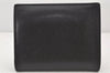 Authentic FENDI F is FENDI Vintage Bifold Wallet Purse Leather Black Box 4440K