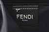 Authentic FENDI F is FENDI Vintage Bifold Wallet Purse Leather Black Box 4440K