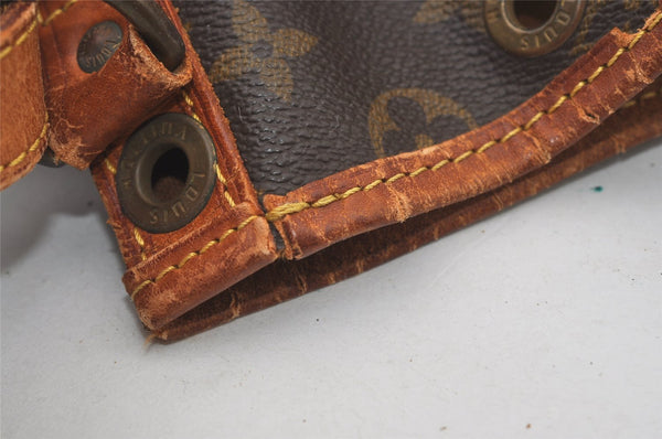 Authentic Louis Vuitton Monogram Noe Shoulder Drawstring Bag M42224 LV 4441I