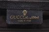 Authentic GUCCI Vintage Shoulder Cross Body Bag Purse Leather Brown 4442J