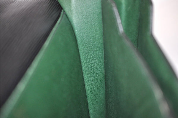 Authentic Louis Vuitton Epi Serviette Conseiller Briefcase Black M54422 LV 4443I