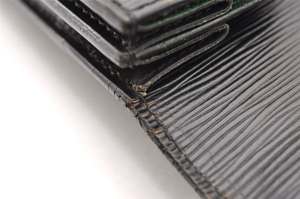 Authentic Louis Vuitton Epi Serviette Conseiller Briefcase Black M54422 LV 4443I