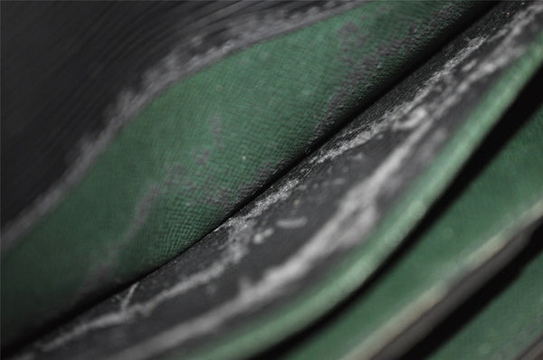 Authentic Louis Vuitton Epi Serviette Conseiller Briefcase Black M54422 LV 4443I