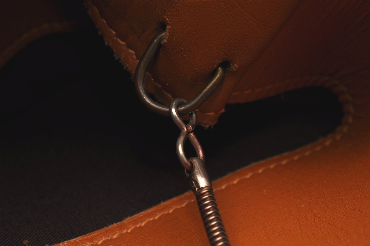 Authentic Louis Vuitton Monogram Bucket GM Shoulder Bag T42236 USA Model 4443J