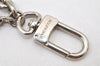 Authentic Louis Vuitton Wallet Chain Strap Silver 15.7" LV 4443K