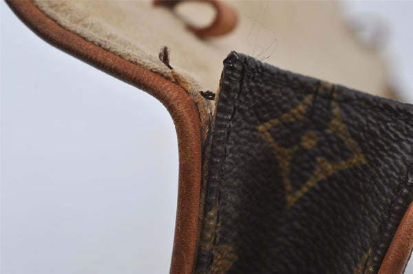 Authentic Louis Vuitton Monogram Pochette Twin GM Shoulder Bag M51852 LV 4444I