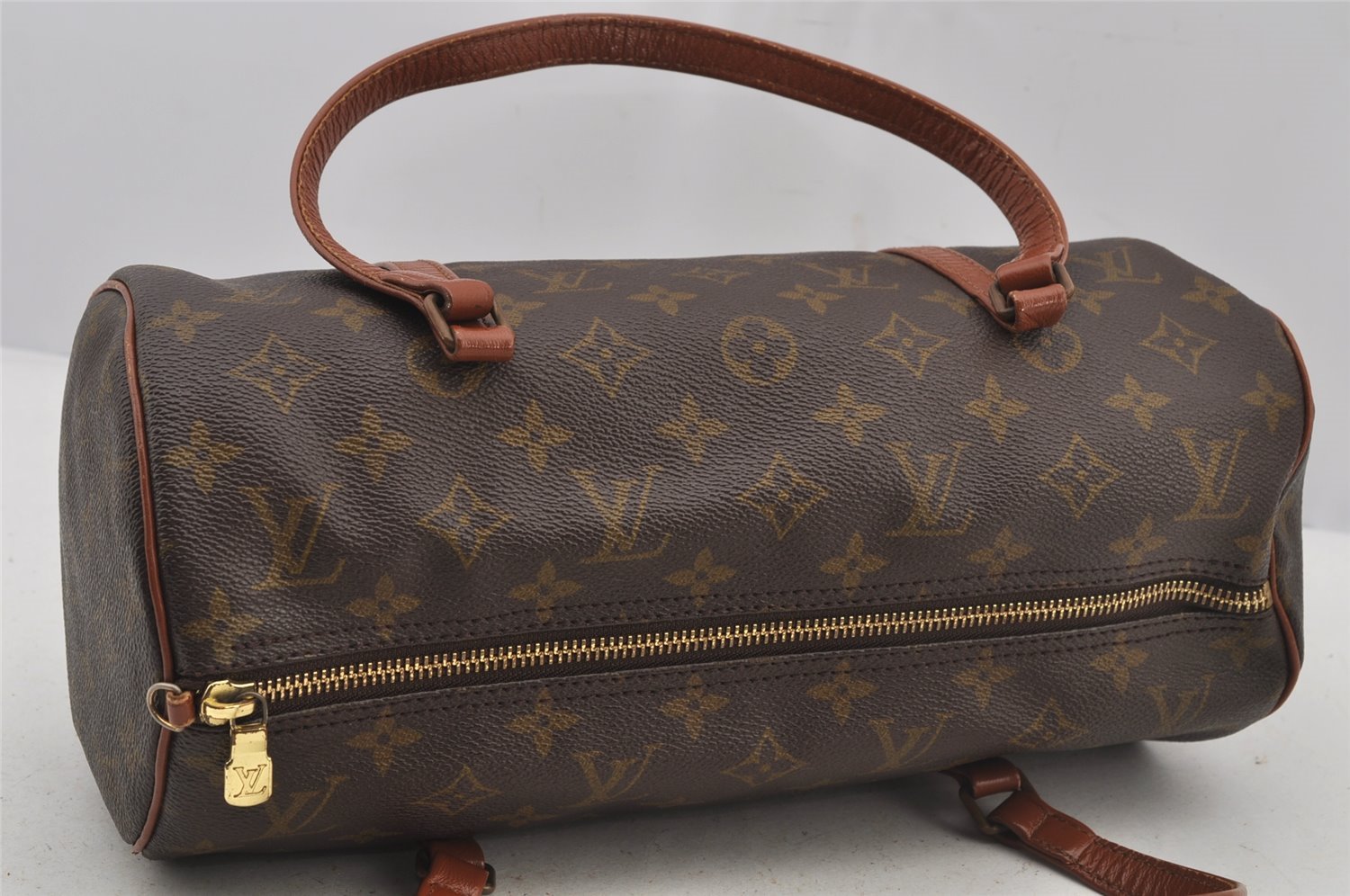 Authentic Louis Vuitton Monogram Papillon 30 Hand Bag Old Model LV 4444J