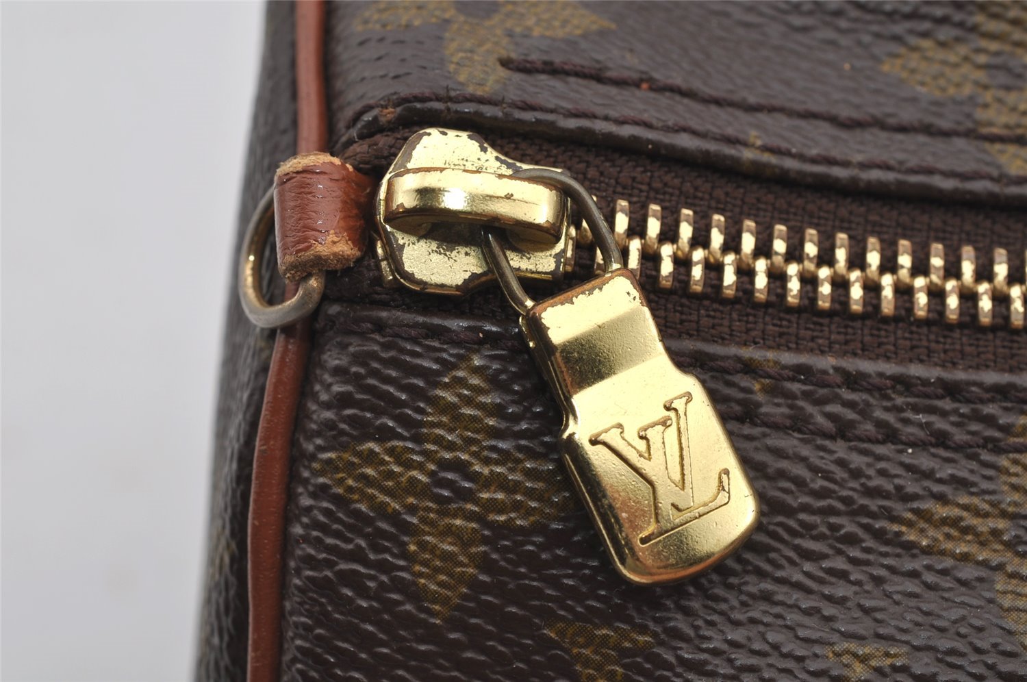 Authentic Louis Vuitton Monogram Papillon 30 Hand Bag Old Model LV 4444J