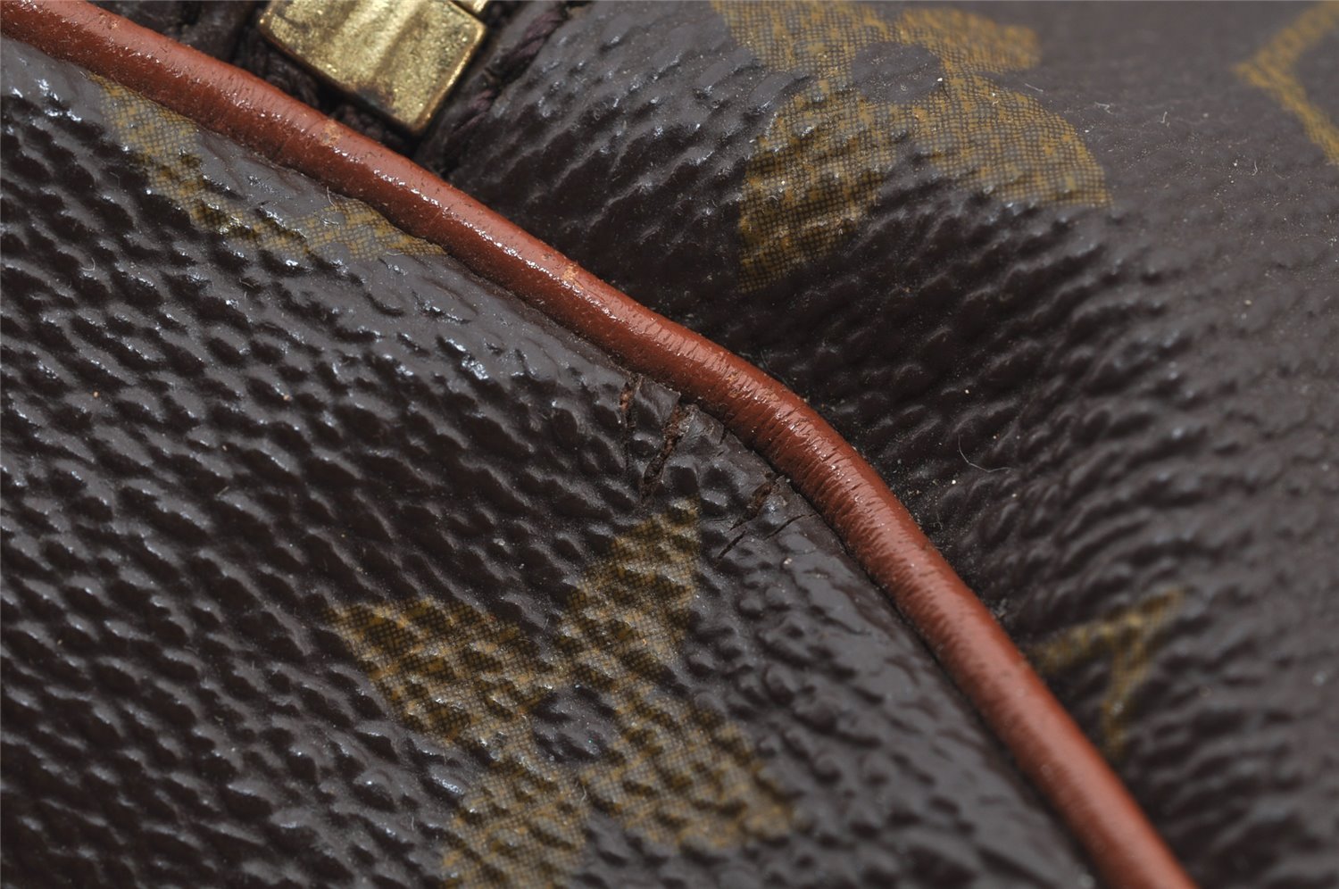 Authentic Louis Vuitton Monogram Papillon 30 Hand Bag Old Model LV 4444J