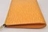 Authentic Louis Vuitton Epi Pochette Accessoires Pouch Yellow M52959 Junk 4444K