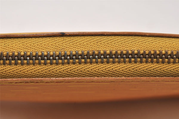 Authentic Louis Vuitton Epi Pochette Accessoires Pouch Yellow M52959 Junk 4444K