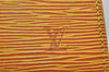 Authentic Louis Vuitton Epi Pochette Accessoires Pouch Yellow M52959 Junk 4444K